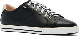 FRANKiE4 Nat III Cap Toe Sneaker in Black/gold at Nordstrom, Size 8.5