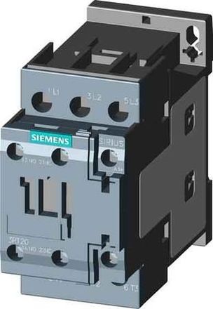 SIEMENS Contactor, Ac-3e, 17 A/7,5 Kw/400v, 3 Polos, Ac 230v/50hz, 2na+2nc, Conexi&oacute;n Por Tornillo, 3rt20251ap04