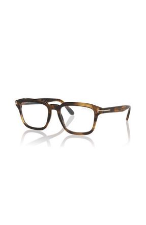 Tom Ford 54mm Rectangle optical glasses in Tortoise at Nordstrom