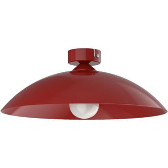 Lumicom Lumicom - flash Plafoniera, 1X E27, max 42W, metallo, rosso lucido, D.40cm
