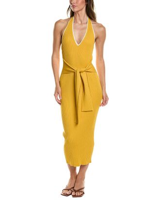 Toccin Allegra Halter Midi Dress
