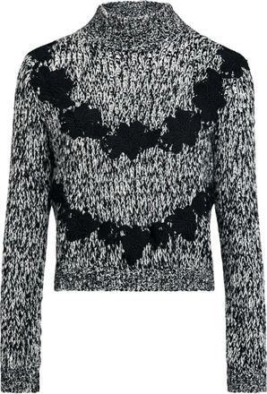 Giambattista Valli Maglione in macramé - Grigio