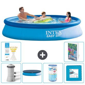 Intex Piscina Easy Set Redonda - 366x76 Cm - 7-piezas S254