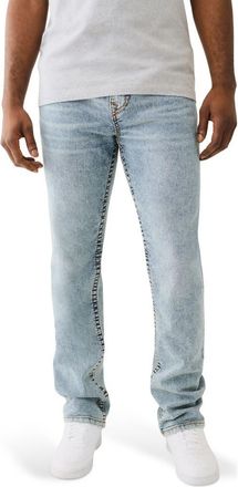 True Religion Ricky Big T Straight Leg Jeans in Light Budding Wash at Nordstrom Rack, Size 30