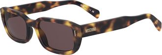 Moschino MOS221/S 086/U1 Mens Sunglasses Tortoiseshell Size 55
