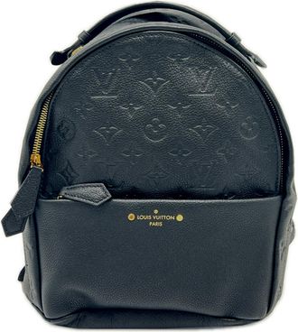 Louis Vuitton Monogram Empreinte Black Leather Backpack (Pre-Owned)