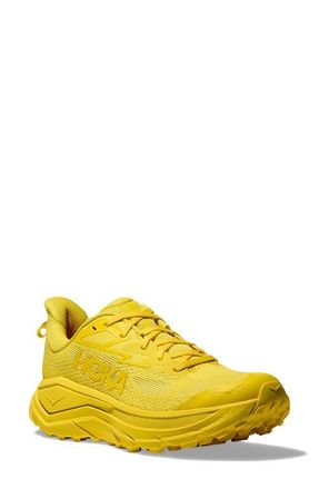 Hoka One One Challenger 8 Trail Running Shoe in Electric Lemon /Electric at Nordstrom, Size 10.5