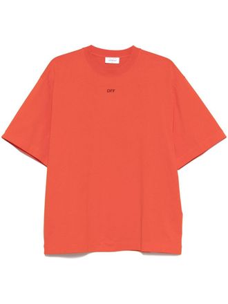 Off-white Vibe Arrow T-shirt - men - Cotton - M - Orange