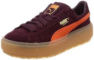 Puma plateforme marron hotsell