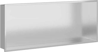 vidaXL Vidaxl - Nichos De Ducha Plateado 75 X 30 X 9.5 Cm Acero Inoxidable