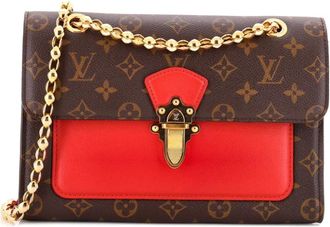 Louis Vuitton Victoire Handbag Monogram Canvas and Leather shoulder bag - Rood