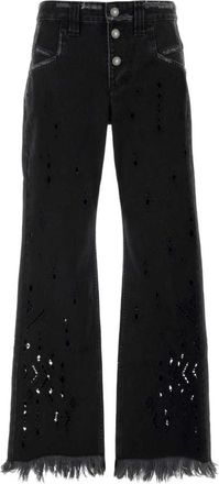 Isabel Marant Isabel Marant, Flared Jeans, female, Black, Size: 2XS Amia Pants