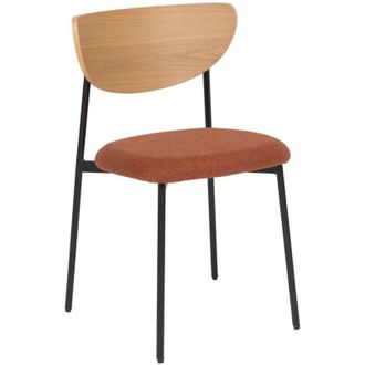 Atmosphera Atmosphera - Lote de 2 sillas de oficina Jaisa de color ámbar créateur dintérieur