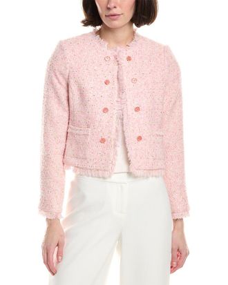 Tahari by ASL Petite Casual Wool-Blend Jacket