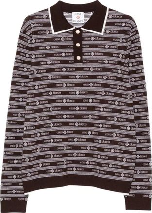 Casablanca Hombre, Camisetas, Marr&oacute;n, Talla: S