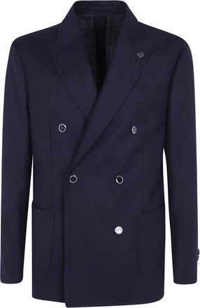 Lardini Blazers - Heren - Blazers - Blauw - 2XL - Jassen