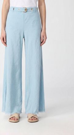Pinko Pantaloni palazzo Leila in lino
