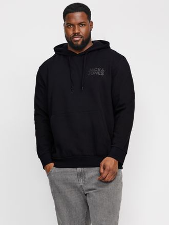 Jack & Jones Plus Size Jack & Jones PlusSize JJECORP LOGO SWEAT HOOD NOOS PLS, Baumwollmischung, regular fit