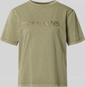 b.young B.Young T-Shirt aus reiner Baumwolle Modell SOLKO in Oliv, Gr&ouml;&szlig;e XXL