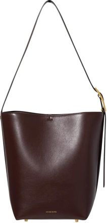 Anine Bing Tassen, Dames, Bruin, ONE Size, Leer, Elly Bucket Bag