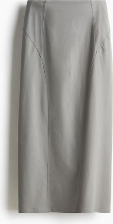 H&M Maxijupe aus Jersey - Grau