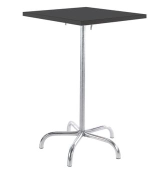 Schubiger M&ouml;bel Metall-Stehtisch S&auml;ntis Quadratisch