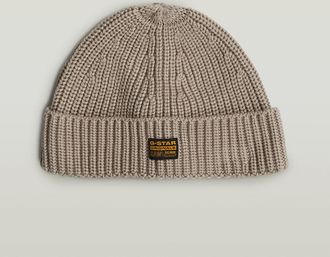 G-Star Originals Fisherman Beanie - Beige - Heren