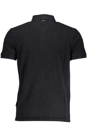 Napapijri Cotton Polo Shirt - Black