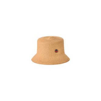 Busnel Tina Paper Straw Bucket Hat - Dames - Hoeden - Beige - M - Accessoires