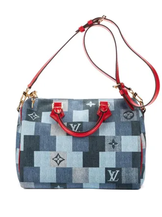 Louis Vuitton 30 Speedy Bandouliere tote bag - Blue