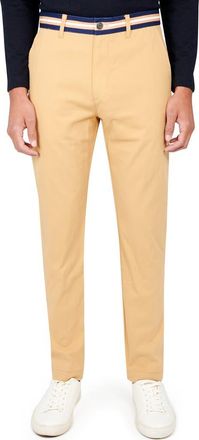 ConStruct Slim Fit Solid Cotton Stretch Pants in Tan at Nordstrom, Size 36