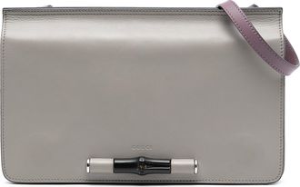 Gucci Tweedelige Bamboe Schoudertas van Leer voor Dames