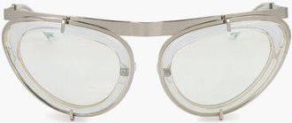 Linda Farrow ERDEM Cat-eye Sunglasses with Metal Frame size Unica