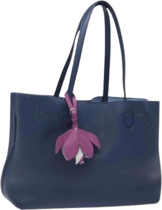 Dior Pre-owned Tote Bags, female, Blue, Size: ONE SIZE Pre-owned Vintage Tote Bag