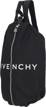 Givenchy Rucks&auml;cke - G-Zip Logo Backpack Black - Gr. unisize - in Schwarz - f&uuml;r Damen