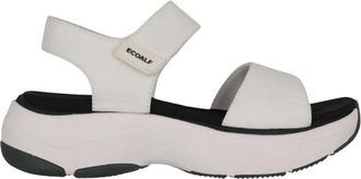 Ecoalf Ecoalf, Schoenen, Dames, Wit, 40 EU, Witte Casual Damessandalen