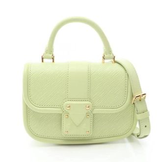 Louis Vuitton Pre-owned Epi Leather Handbag - Dames - Pre-owned - Groen - Maat: ONE Size Leer