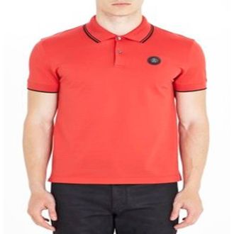 Roberto Cavalli RC Logo Badge Polo Shirt, Size X-Small