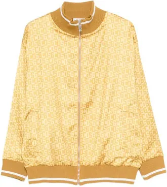 GCDS Bomberjacke mit Logo-Print und Rei&szlig;verschluss