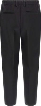 Jil Sander Mens Black Polyester Dress Pants