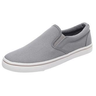 Generic Mens Slip-On Casual Loafers Comfortable Work Shoes Lightweight Breathable Shallow Mouth Design for Everyday Wear Grey