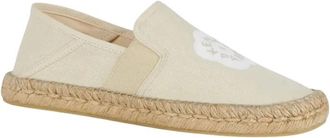Kenzo Beige logo espadrilles - Dames - Espadrilles - Beige - 36 EU - Katoen - Schoenen