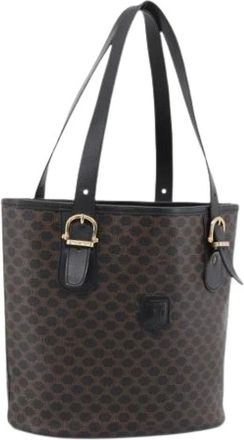 Celine Pre-owned Vintage Tote Bag - Dames - Vintage Shopper - Bruin - ONE Size - Leer - Vintage