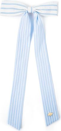 L. Erickson Sailor Bow Barrette in Blue at Nordstrom