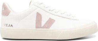 Veja Lace-Up Sneakers met Logo Patch - Dames - Sneakers - Wit - 36 EU - Schoenen