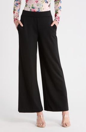 L'agence Darcelle High Waist Wide Leg Pants in Black at Nordstrom Rack, Size Xx-Small