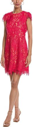 Vince Camuto Short Sleeve Embellished Mini Dress