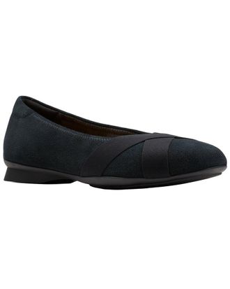 Clarks Jazmynn Gem Suede Ballet Flat