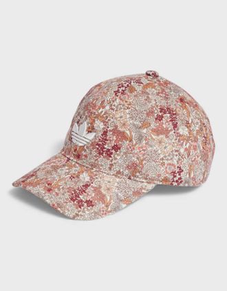 adidas Womens Adidas Originals x Liberty London Baseball Cap Floral Pink