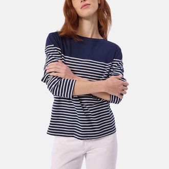 Petit Bateau Marineshirt in katoen